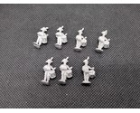 (7) Fantassin Miniatures 15mm Marching Drum Players Metal Miniatures  - $19.79