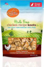 Canine Natural Hide Free Chicken Mini Knot 12Pk - £12.62 GBP