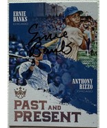 Ernie Banks Autographed Signed 2018 Panini Baseball Card - Chicago Cubs - €30,36 EUR