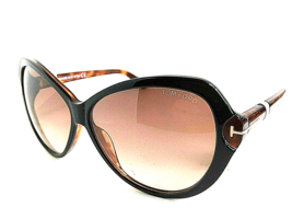 Tom Ford 60mm Black/Brown Women&#39;s Sunglasses T1 - £135.56 GBP