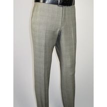 Men Suit BERLUSCONI Turkey Italian Wool 180's Glenn Plaid K167-06 Black White image 12