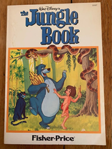 Vintage Disney Fisher Price The Jungle Book read along Book - $327.97 MXN