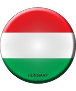 Hungary Country Novelty Metal Circular Sign - $37.96 CAD