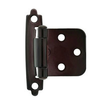 H0103Bl-500 Oil Rubbed Bronze Self Closing Overlay HInge Lot of 2 - £8.64 GBP
