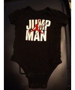 Black Jump Man Baby Bodysuit One Piece 3/6mo Excellent Condition  - £11.00 GBP