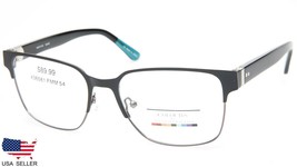 New Colours By Alexander Julian Allman Black Eyeglasses Glasses 54-17-140 B41mm - $78.39