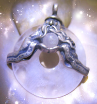 HAUNTED NECKLACE SACRED GOLDEN WIZARD MASTER HIGHEST LIGHT COLLECT MAGICK image 2