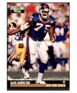 1995 Pro Line Keith
  Hamilton   New York Giants Football
  Card GMMGA - $0.50