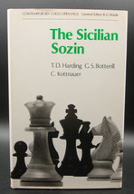 Harding. Botterill. SICILIAN SOZIN First Edition Chess Fine British Hardcover DJ - £14.15 GBP