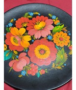 WoodenFloralPlate/Soviet/1988/Full.Documentation12dia. - $342.12 MXN
