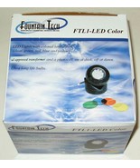 Fountain Tech Color Submersible Photocell Single LED Super Bright Light - $443.07 MXN
