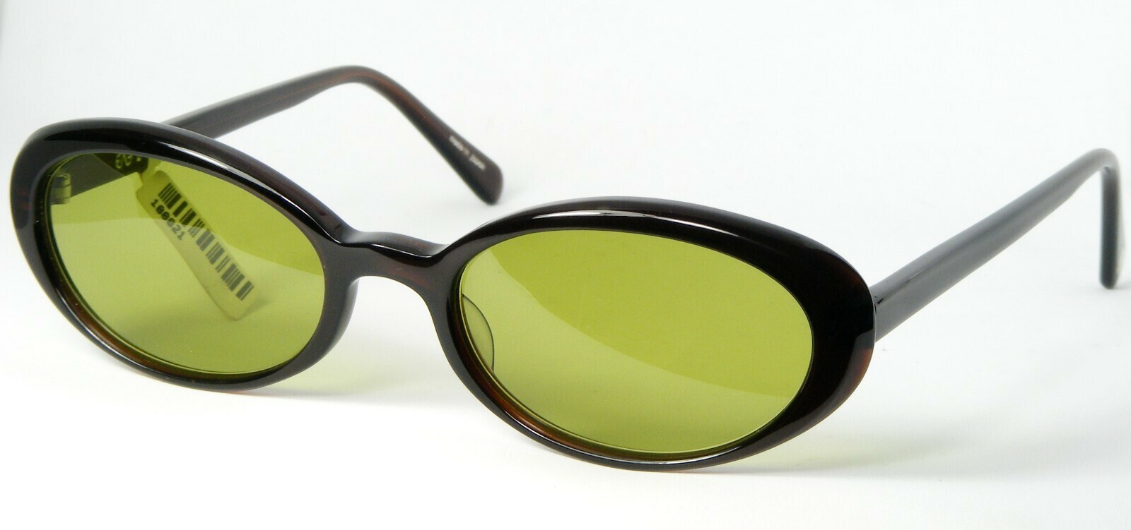 EYEVAN Belle Es Brown Sonnenbrille Brillengestell mit Grün Linse 49-17-1... - $106.02