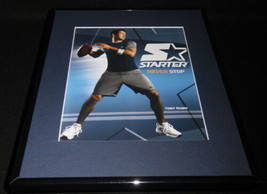Tony Romo 2009 Starter Framed 11x14 ORIGINAL Advertisement Dallas Cowboys - £27.75 GBP