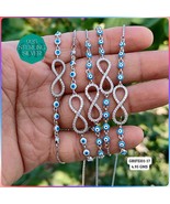 925 Silver Bracelet - Evil Eye Infinity Bracelet - Style with our Infini... - $532.19 MXN+