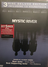 Mystic River (DVD 3-Discs, Deluxe Ed) w/ CD Soundtrack- BRAND NEW - £6.00 GBP