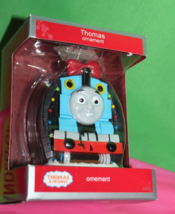 American Greetings Thomas Tank Engine Train With Bow Holiday Ornament 20... - £19.50 GBP