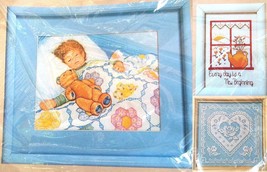 3 Unopened Embroidery Kits Dreamland New Beginning Lacy Heart Creative C... - $19.79