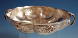 Aztec Rose by Sanborns Mexican Mexico Sterling Silver Bowl 9 1/4" (#1792) - £465.04 GBP