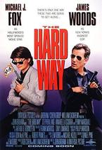 THE HARD WAY - 11&quot;x16.5&quot; Original Promo Movie Poster MINT 1991 Michael J. Fox - £15.52 GBP