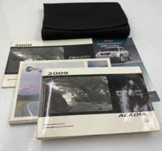 2009 GMC Acadia Owners Manual Handbook Set with Case OEM G03B34012 - £35.23 GBP