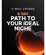 Email Course - 6-Day Path to Your Ideal Niche - Free Shipping - $45.93 MXN