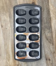 Wilton Nonstick Baking Sheet Pan Metal for Shell Shaped Madeleine Tea Cookies - £15.77 GBP