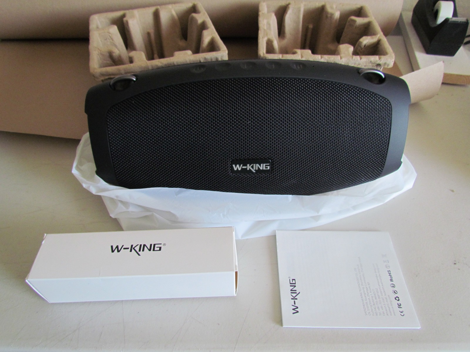 W-KING X10 Portable Loud Bluetooth Speaker 120W PEAK 70W Waterproof Outdoor Item image 3