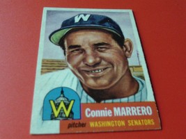  1953 Topps Connie Marrero #13 Senators Near... - $824.99