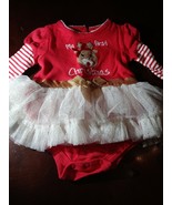 My First Christmas One Piece Baby 3-6 Month - $18.69