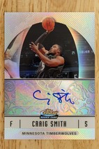 2006-07 Topps Finest Rookie Refractor Auto Craig Smith #60 Rookie Auto RC - £3.85 GBP