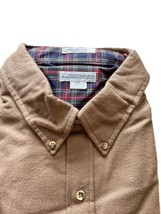 VTG Men&#39;s Shirt  Sz 4XL 100% Cotton Button Long Sleeve Pockets JJ Cochran Jacket - £18.44 GBP