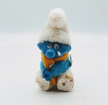 Vintage 1980&#39;s Wallace Berrie &amp; Co. Inc Weepy Smurf Pencil Hugger Topper... - £7.59 GBP