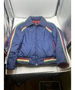 Vintage White Stag Action Sports Full Zip Ski Parka Jacket Coat Large Na... - $55.27 CAD