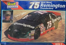 Revell Monogram 1997 Rick Mast #75 Remington Thunderbird 1/24 Open Box - £6.83 GBP