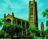 Rockefeller Memorial Chapel Chicago Illinois IL1957  Vtg Chrome Postcard - £2.30 GBP