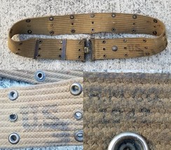 WW2 US army Pistol Belt RM Co 1942 - $49.99