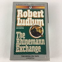 Robert Ludlum The Rhinemann Exchange Book On Tape Audio Cassette Vintage... - £11.64 GBP