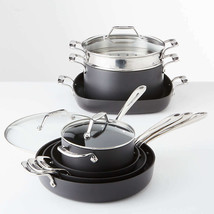 All-Clad Essentials Nonstick 10 Pc Cookware Set - £149.12 GBP