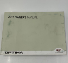 2017 Kia Optima Owners Manual Handbook OEM H04B10027 - £7.76 GBP