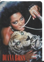 ⭕VTG card pocket calendar 1987 DIANA ROSS Portugal group music singer - $4.21