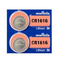 Murata CR1616 Battery DL1616 ECR1616 3V Lithium Coin Cell (10 Batteries) - £3.91 GBP+