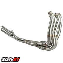 Voodoo Exhaust ZX14 ZX14R 2006-2022 2023 Kawasaki 4:1 Full System Shorty Polish - £559.13 GBP