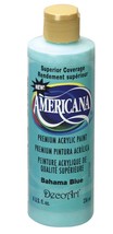 DecoArt Americana Acrylic Paint, Bahama Blue, 8 Fl. Oz. - $9.95