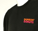 DUNKIN&#39; DONUTS Coffee &amp; Donuts Employee Uniform Sweatshirt Black Size Me... - $33.68