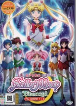 DVD Anime Sailor Moon Eternal The Movie 1+2 (englischer Untertitel) Alle... - £14.15 GBP