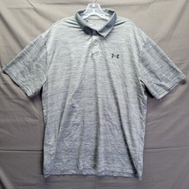 Under Armour UA Mens Performance Polo Shirt - Grey-  Sz XLarge - $16.39