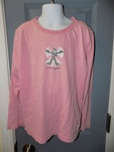 Life Is Good Pink Snow Angels Long Sleeve T-shirt Size M (7/8)  Girl&#39;s - £12.63 GBP
