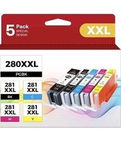 5 Color Pack High Yield Replacement for Canon 280 281 Ink Cartridges - €19,56 EUR
