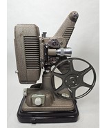 VINTAGE REVERE MODEL P-90 8MM MOVIE PROJECTOR W/CASE, CORD NO MANUAL  - $64.35