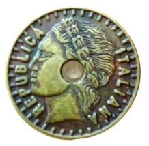  100 Italian Lira Minerva 1990 - $26.95